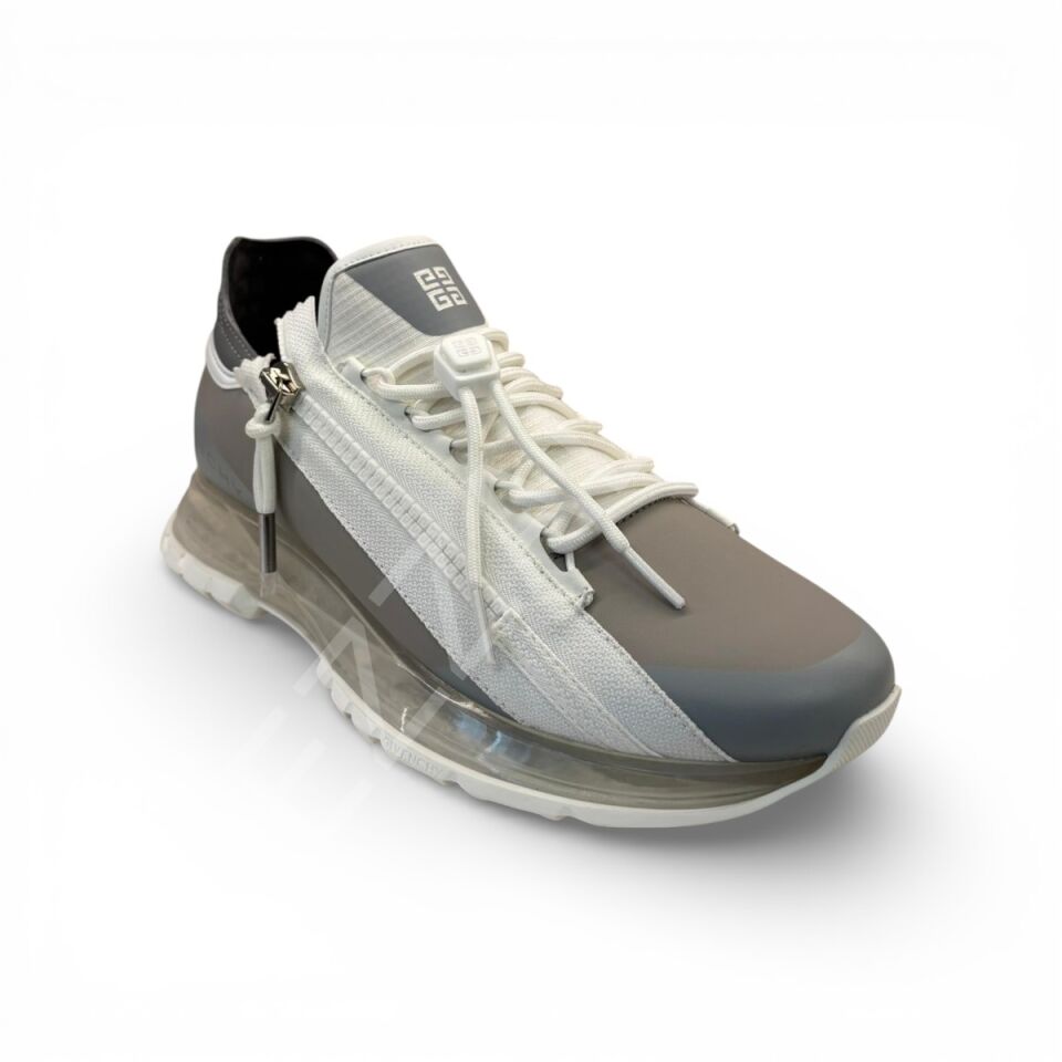 Givenchy 1000 Full Gri Fermuarlı Erkek Ayakkabı