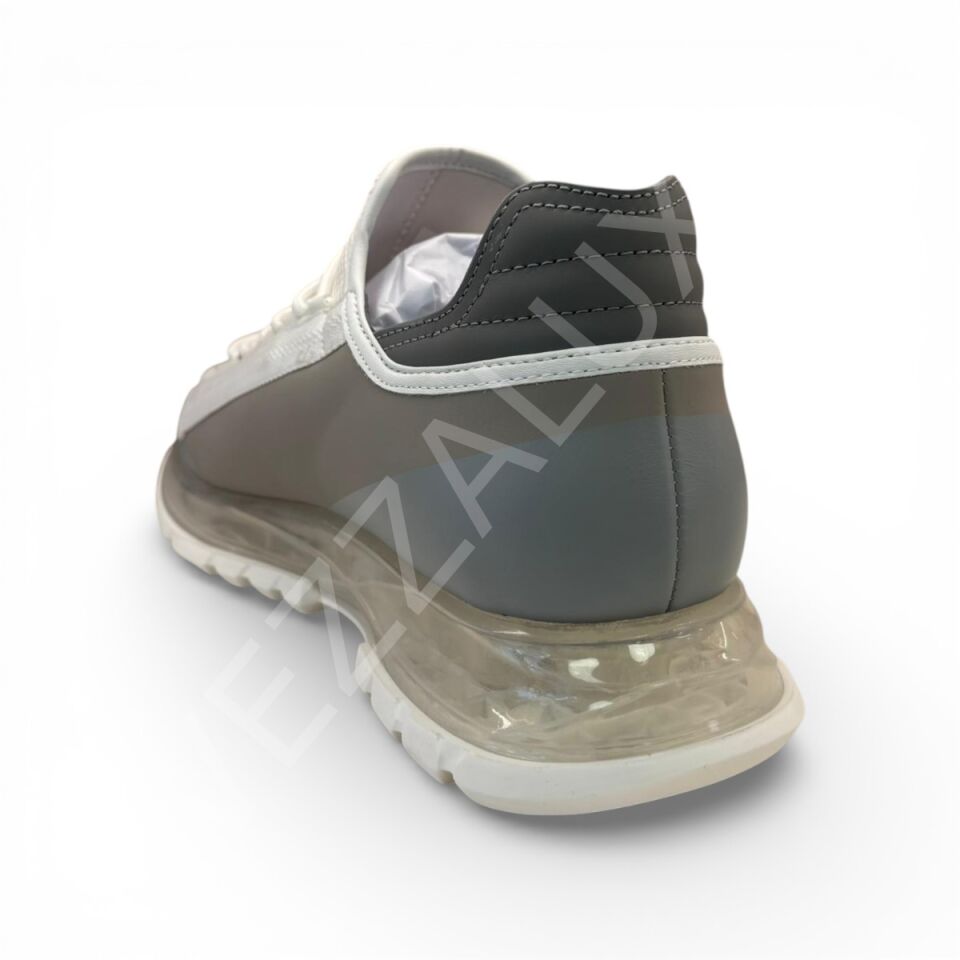 Givenchy 1000 Full Gri Fermuarlı Erkek Ayakkabı