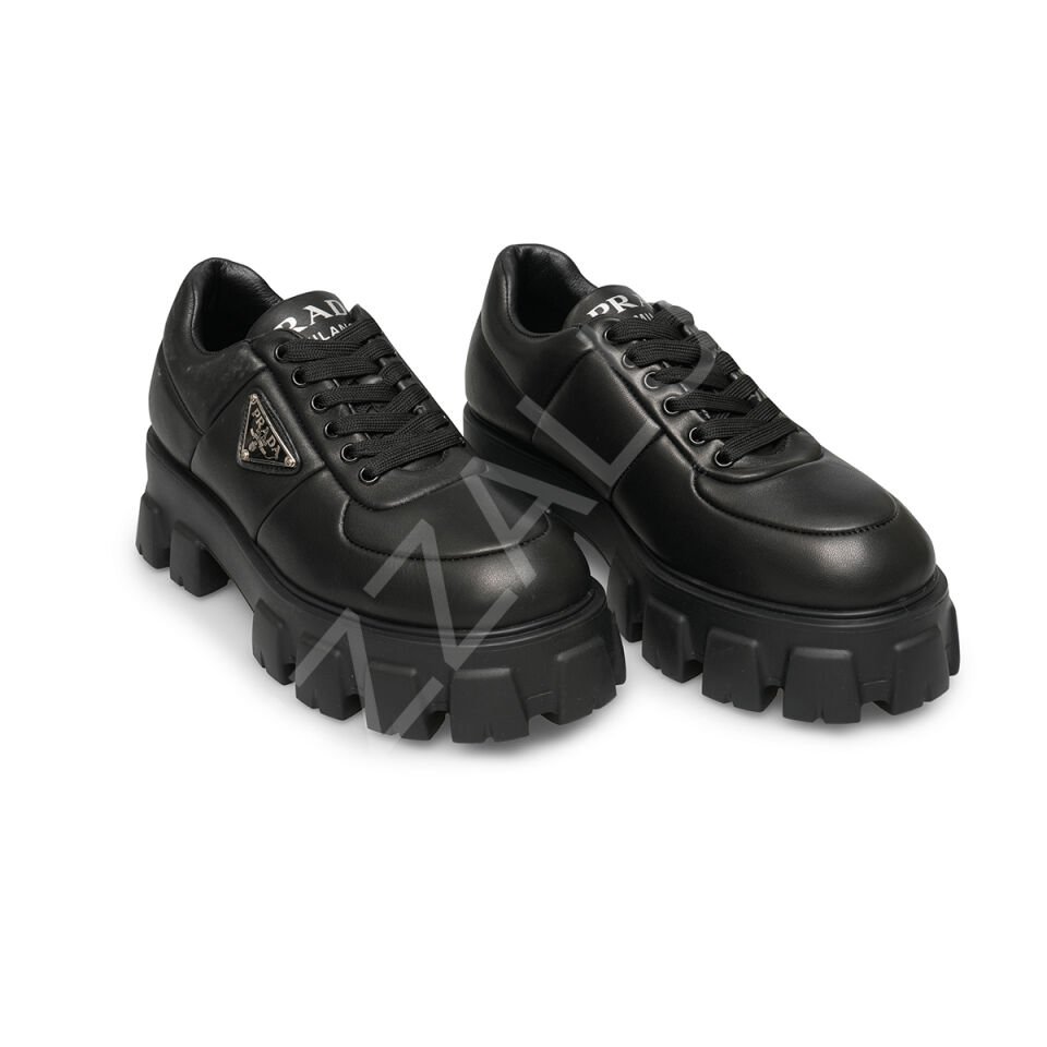 Prada 03 Kt Bağcıklı Kadın Ayakkabı