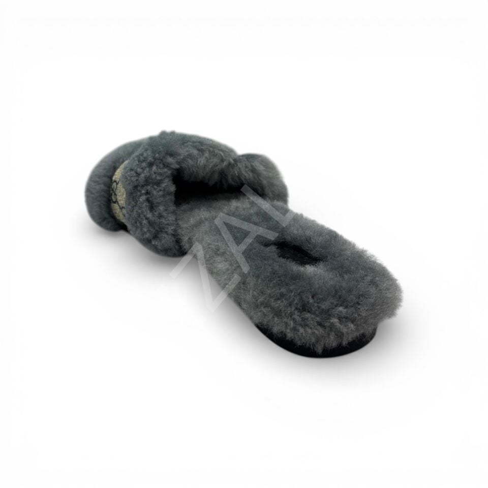 Gucci Te02 Gri Terlik Kadın Ayakkabı