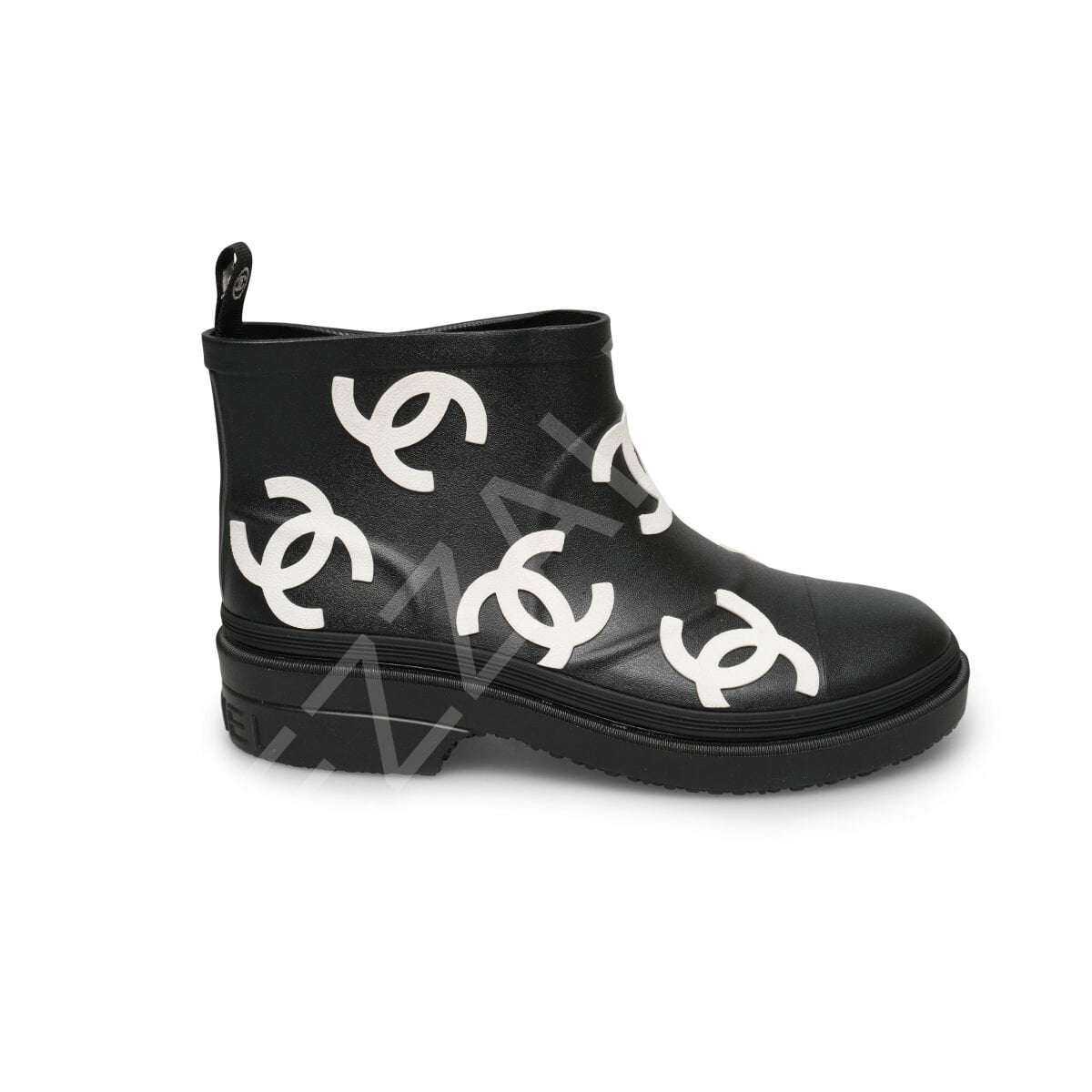 Chanel Y06 Logo Siyah Kadın Ayakkabı