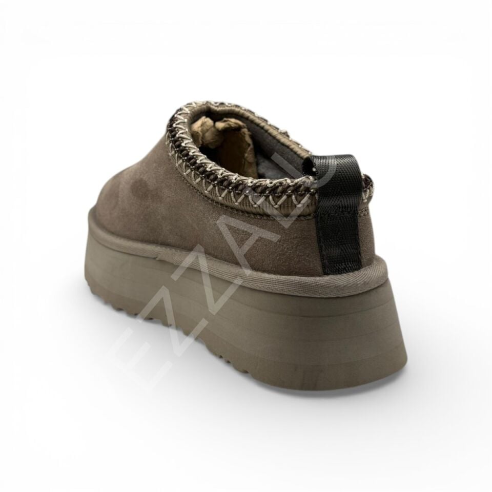 Ugg 1072 Krem Yeşil Tazz Kadın Ayakkabı