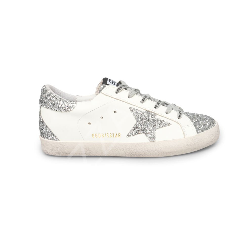 Gg 133 Beyaz Deri Silver Kadın Ayakkabı