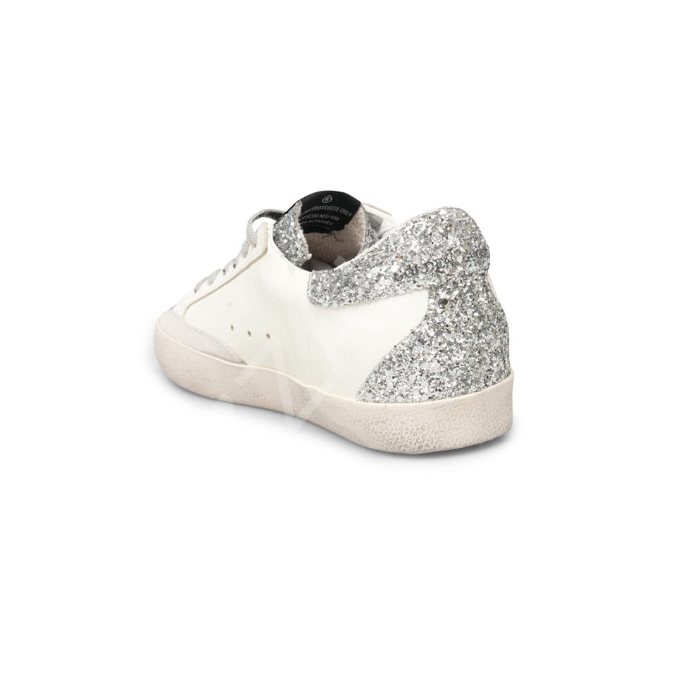 Gg 133 Beyaz Deri Silver Kadın Ayakkabı