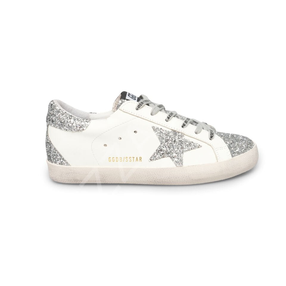 Gg 133 Beyaz Deri Silver Kadın Ayakkabı