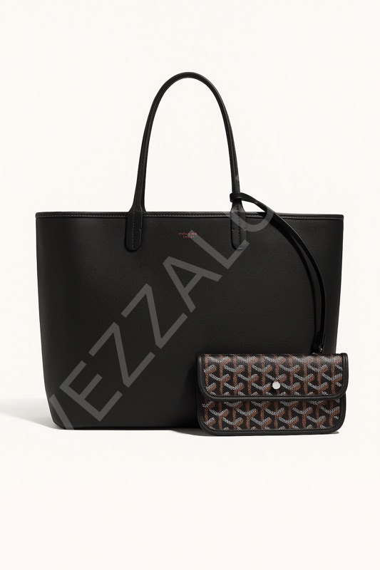 Gy 209 Anjou Pm Siyah İçi Deri Kadın Çanta