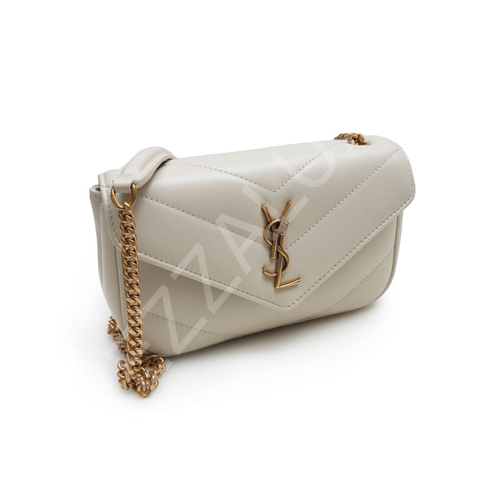Ysl 238 Mini Krem Kadın Çanta