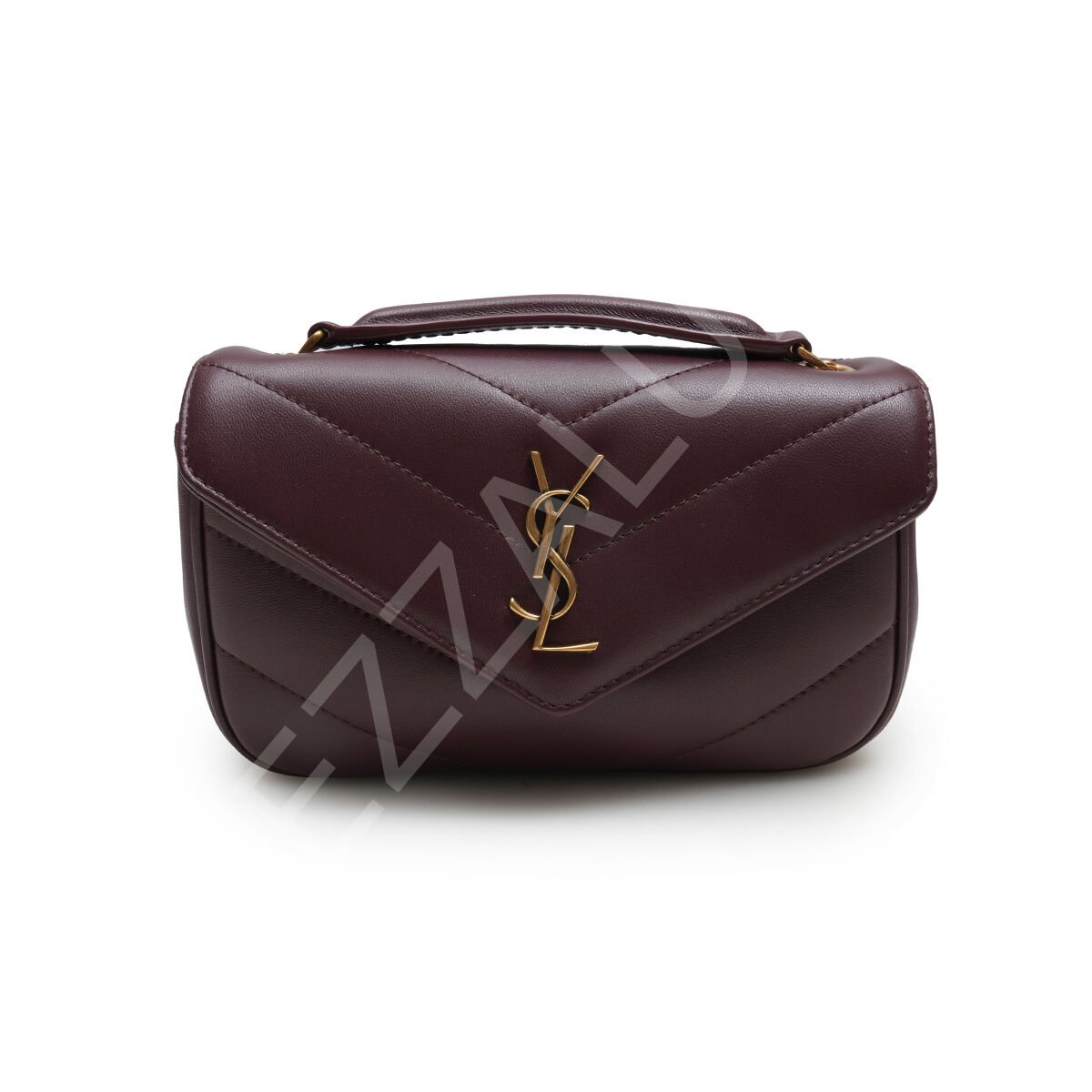 Ysl 241 Mini Bordo Kadın Çanta